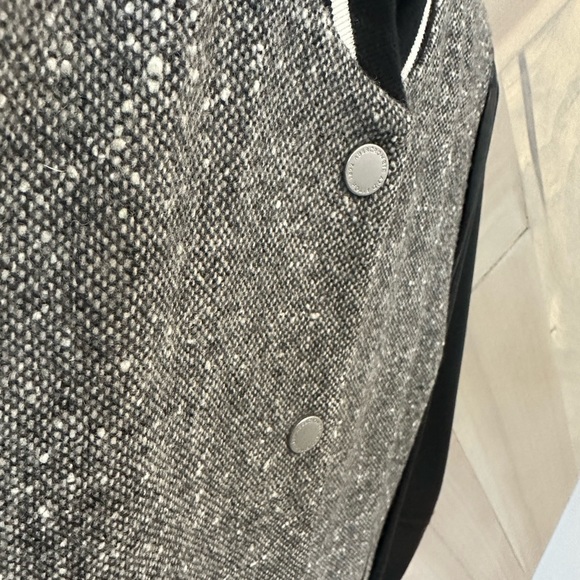 Abercrombie and Fitch Tweed Bomber Jacket - Picture 3 of 4